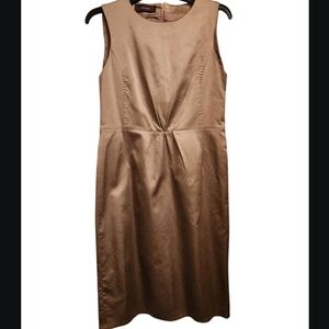 Lasserre khaki Midi Dress
